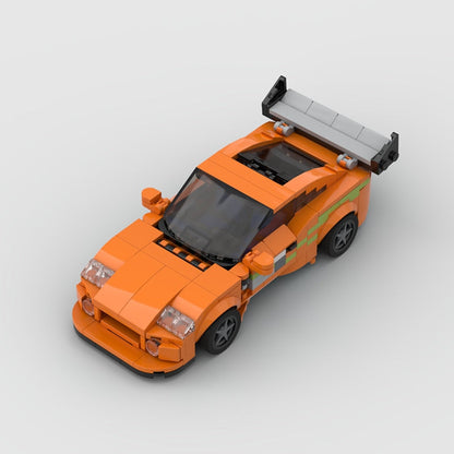 Toyota Supra MK4 F&F Brick Set