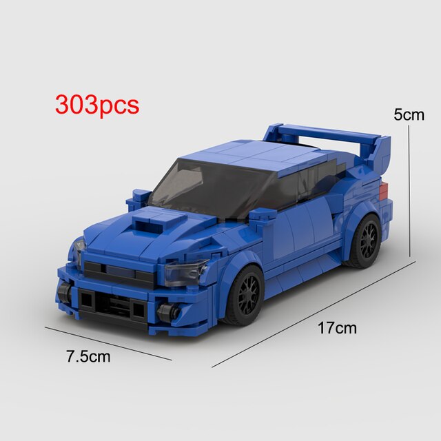 Subaru WRX STI Brick Set