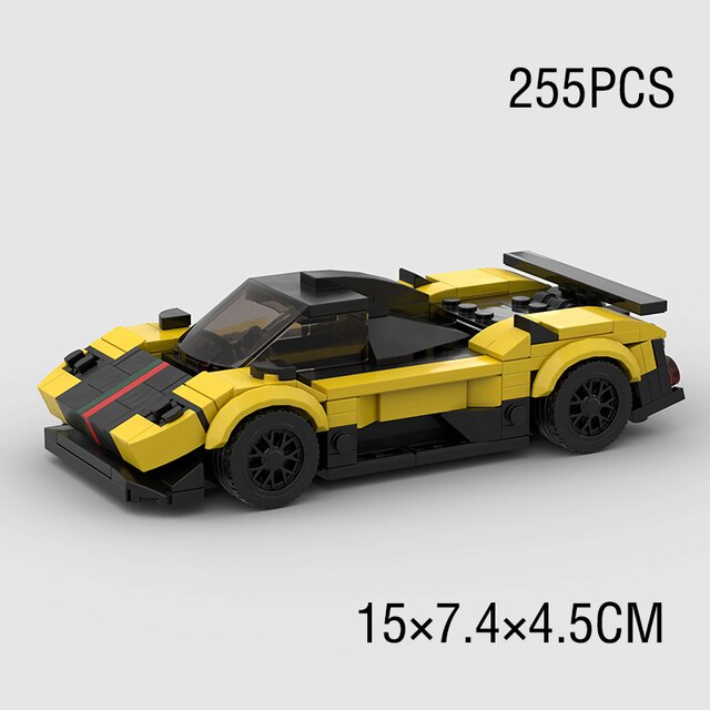 Pagani Zonda Cinque Roadster Brick Set